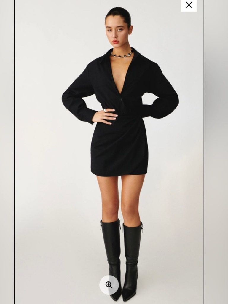 Black Reformation Weston Dress Brand New 02 Nwt